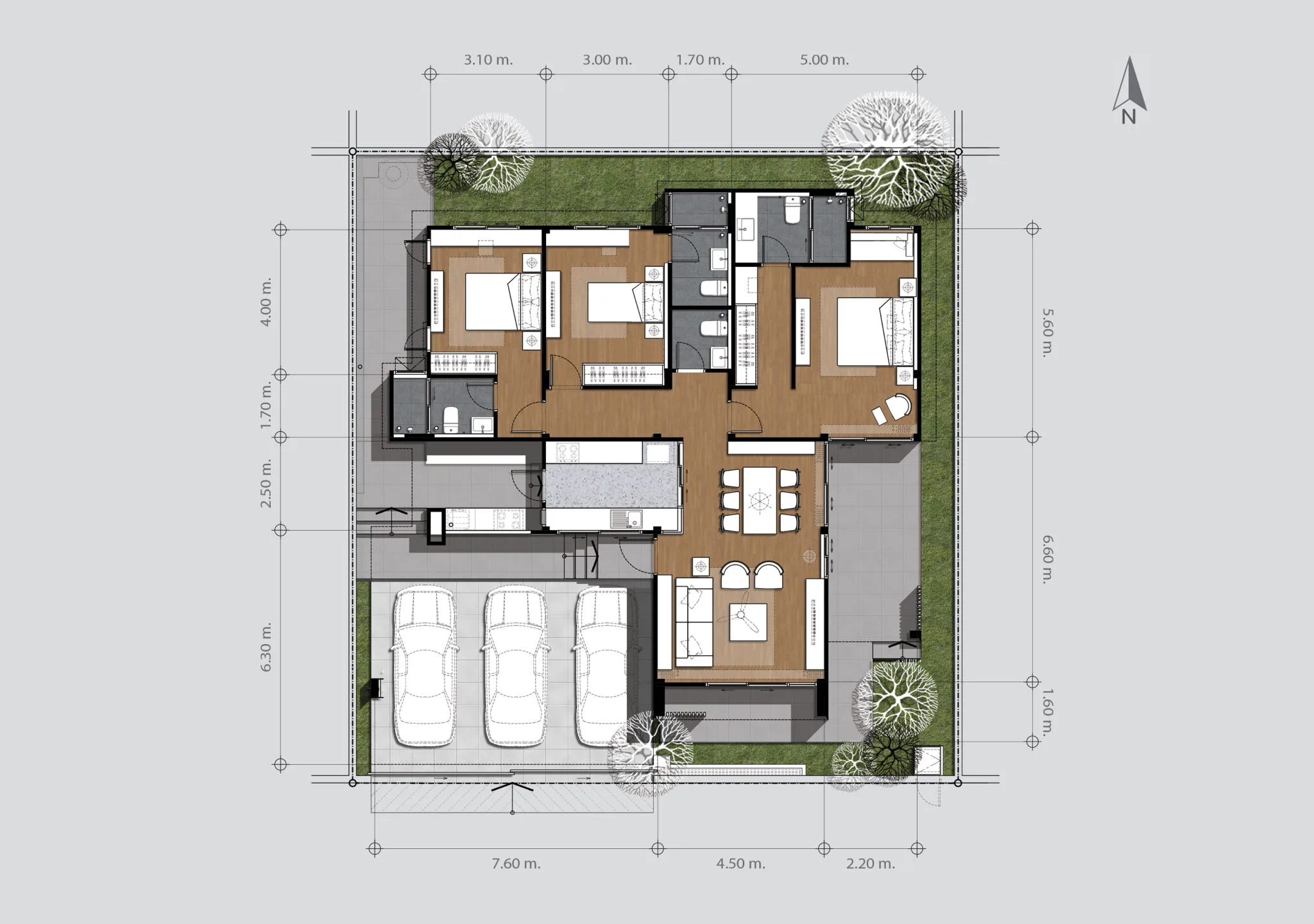 ผังบ้าน Series D