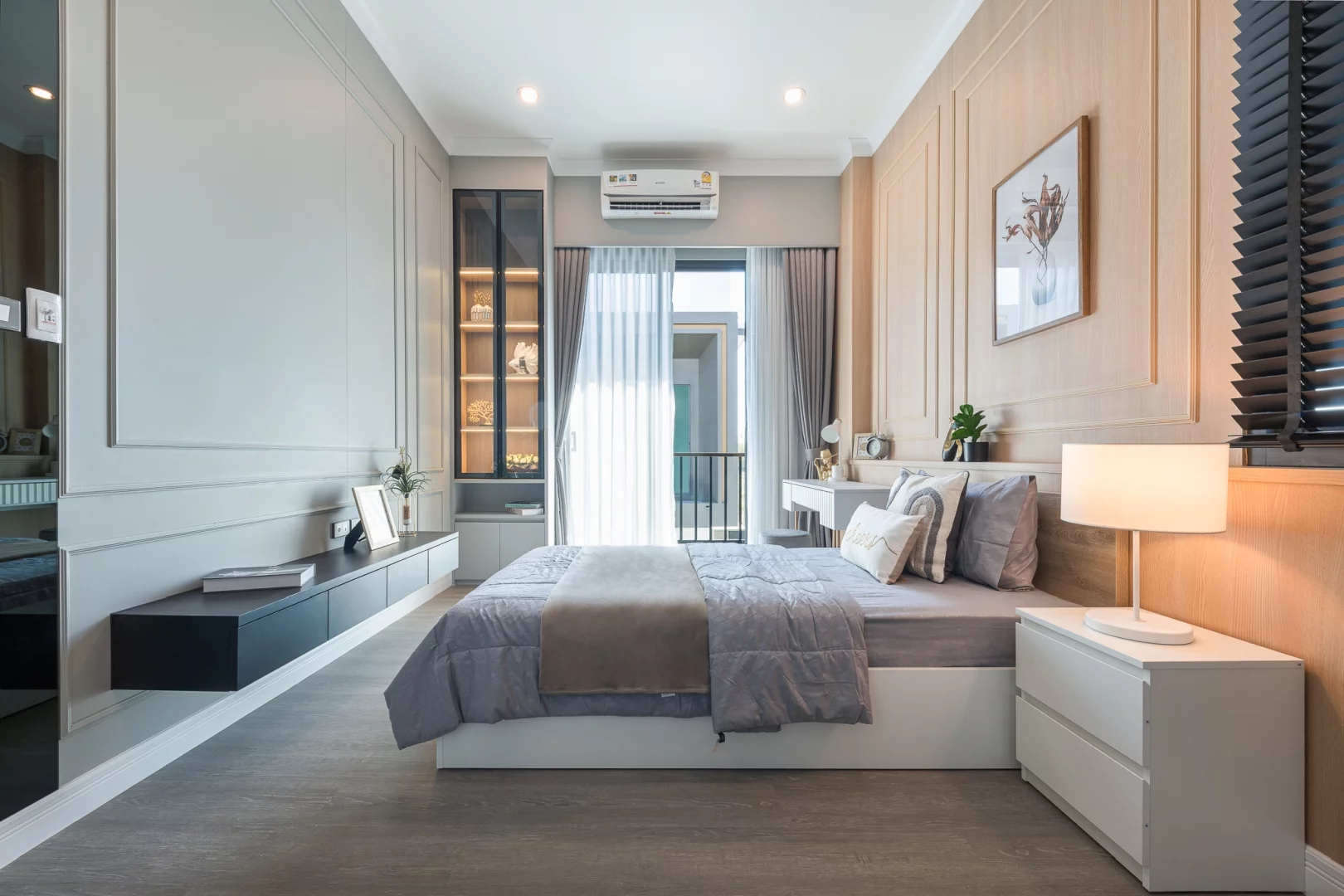 ห้องนอน บ้าน Modern Luxury พรีเว่