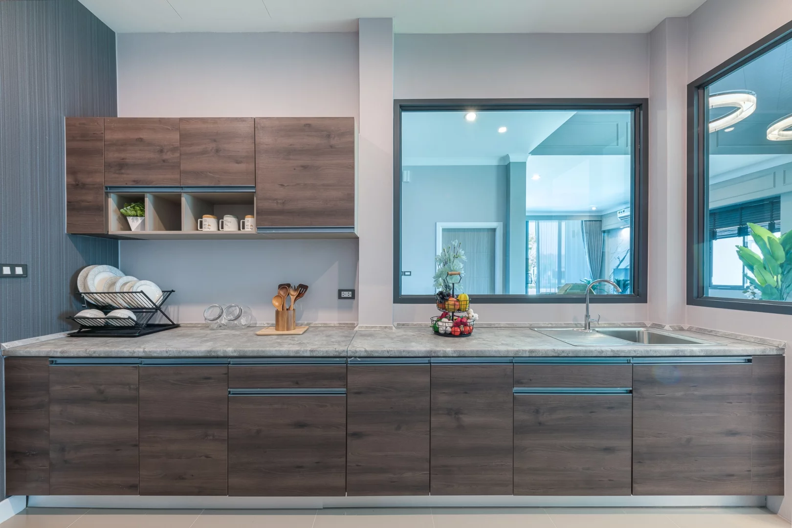 ครัว Built-in บ้าน Modern Luxury พรีเว่
